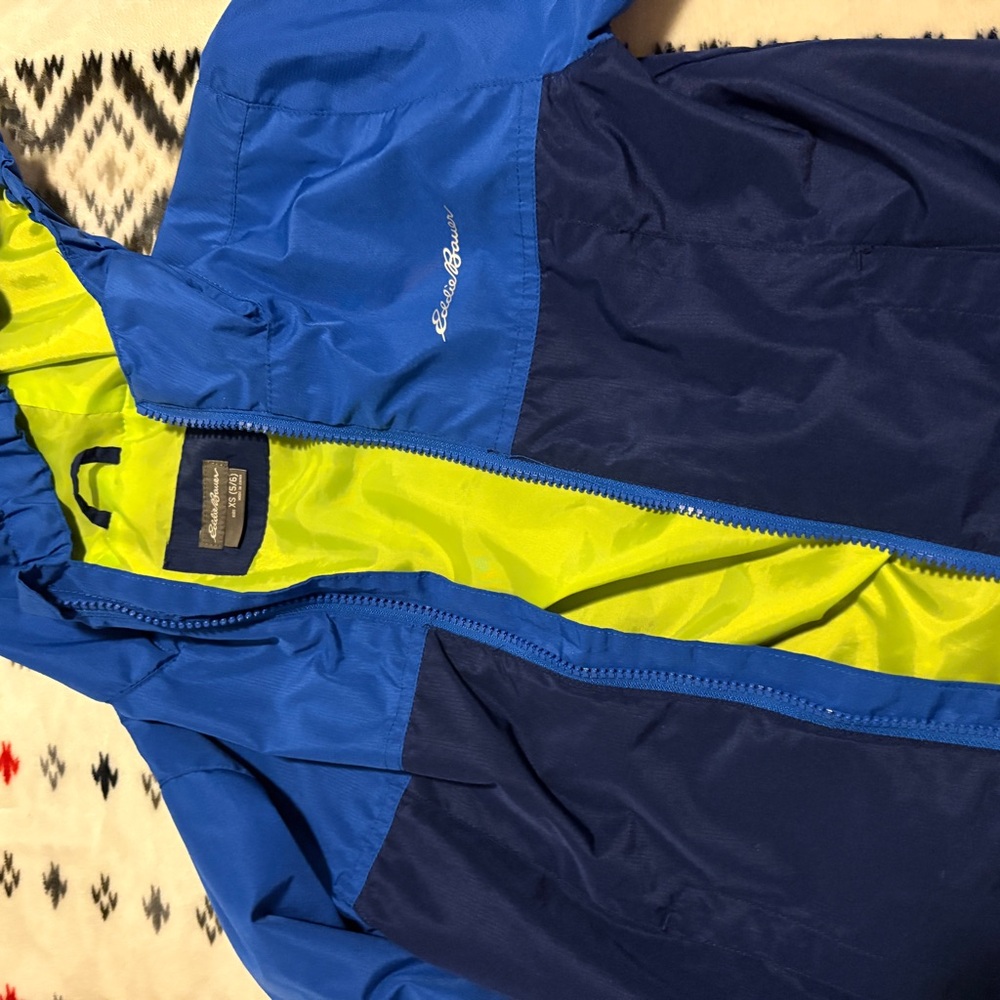 2 in 1 Blue and Yellow Lightweight Water-Resistant